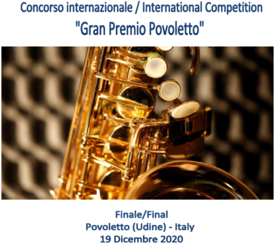 Gran Premio Povoletto 2020 - Saxophone